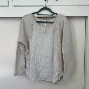 Free People long sleeve women's top